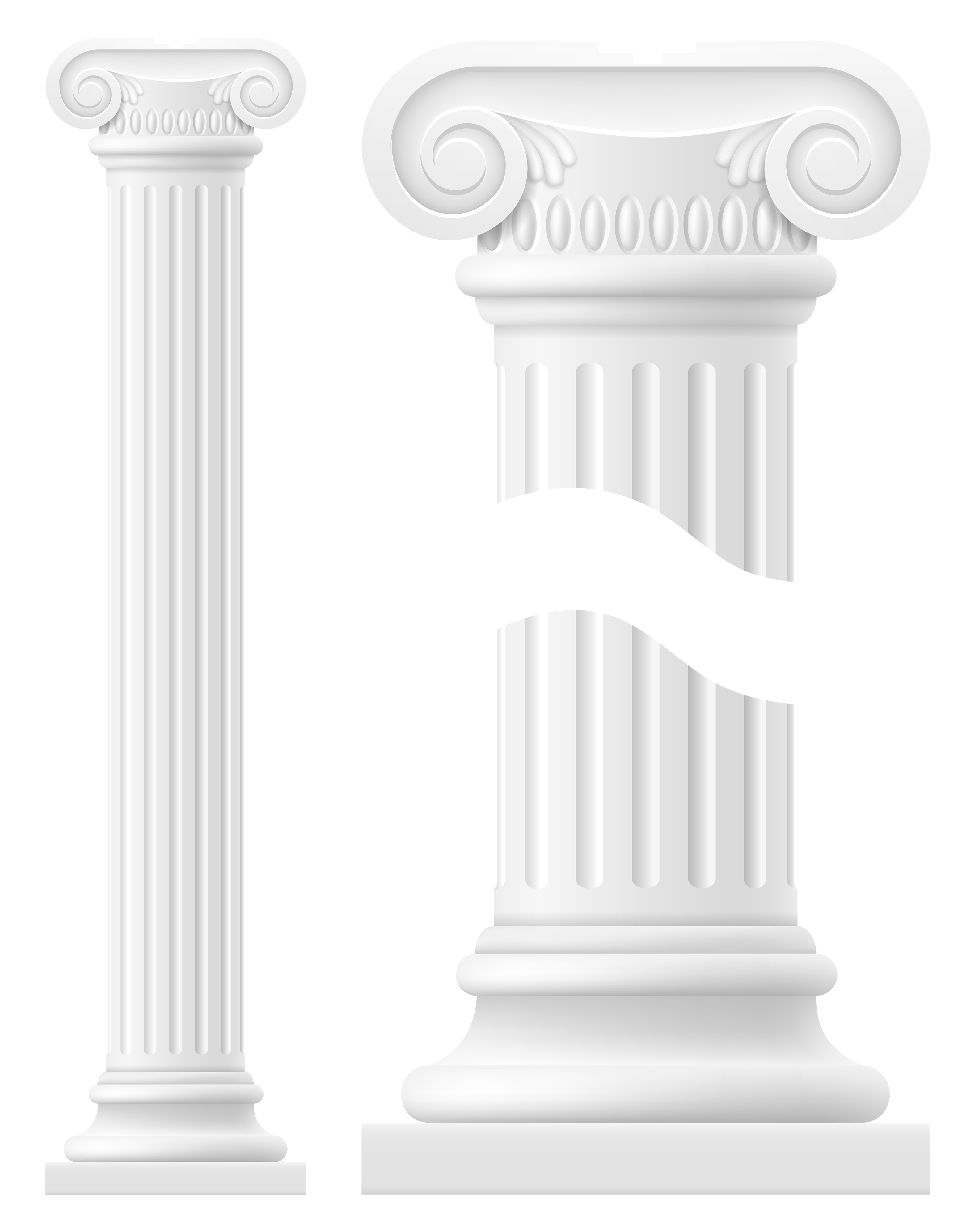 immagine di colonne greche antiche
